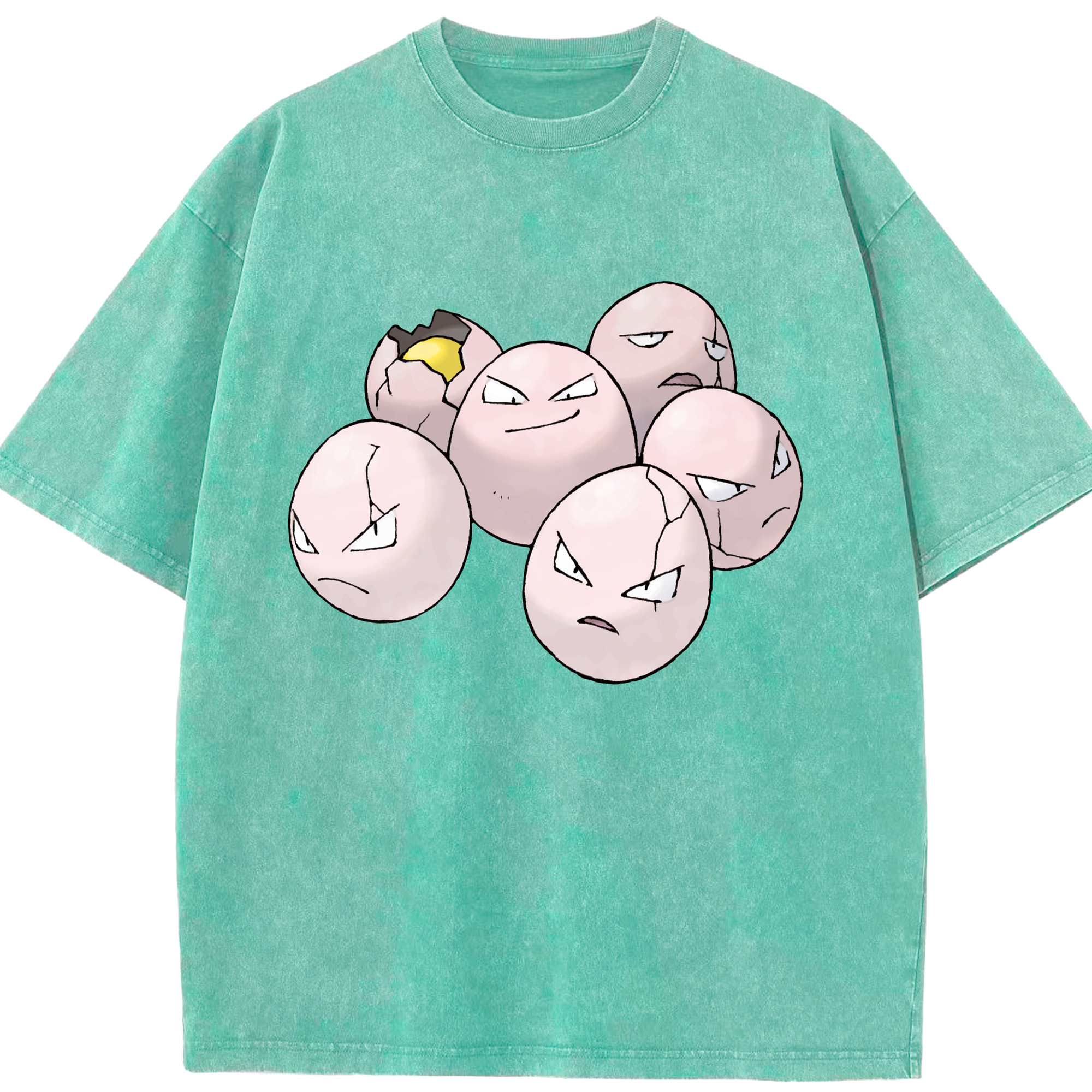 （画像用） ポケットモンスター Pokémon 綿100% ヴィンテージ風 半袖Tシャツ（フロントプリント）